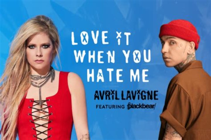 Avril Lavigne and blackbear share criminally good 'Love It When You Hate Me' video