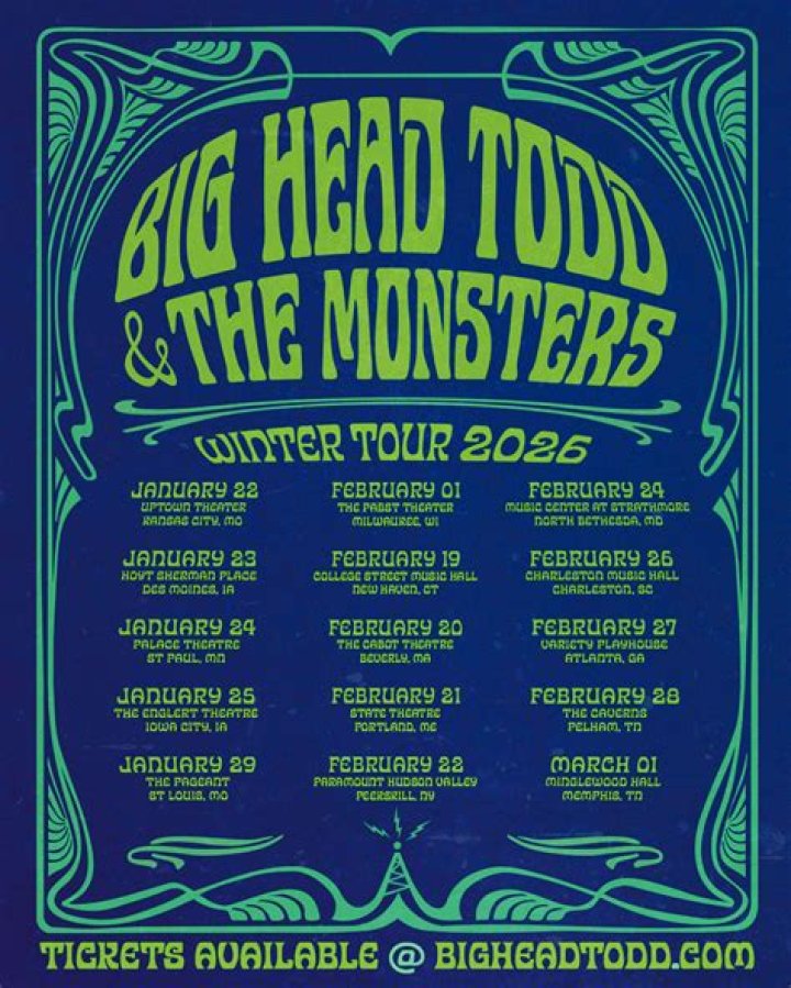 Big Head Todd & the Monsters Jump On The Tour Wagon