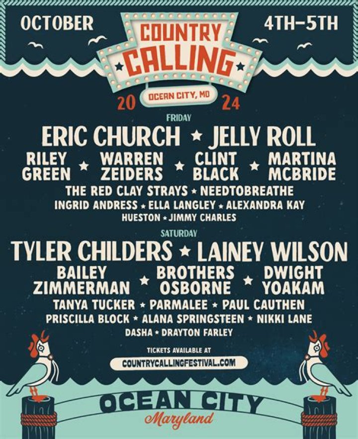 C3 Presents Announces The Lineup For The Inaugural Country Calling Festival