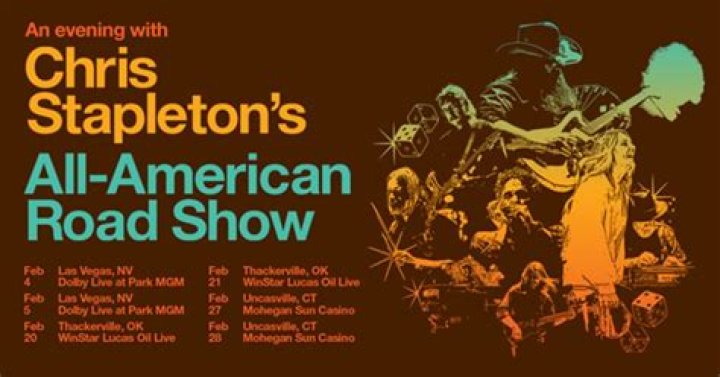 Chris Stapleton Announces Arena Shows For Ireland & The U.K.