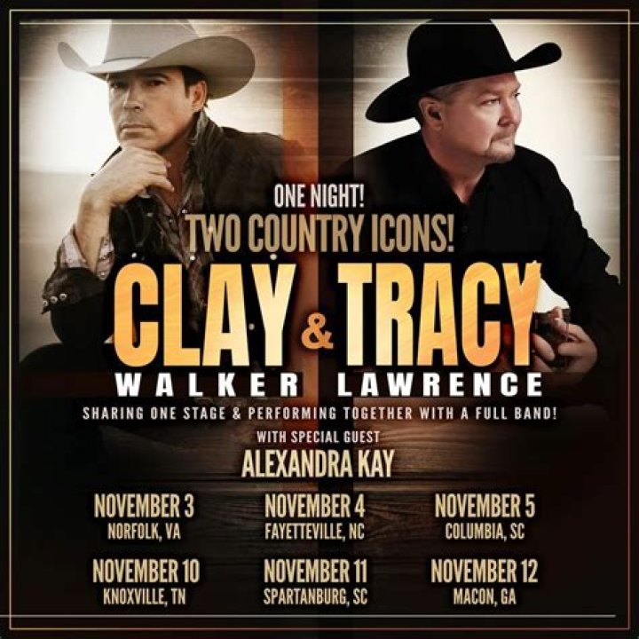 Clay Walker and Tracy Lawrence Team Up for Co-Headlining Tour and CMT Campfire Session