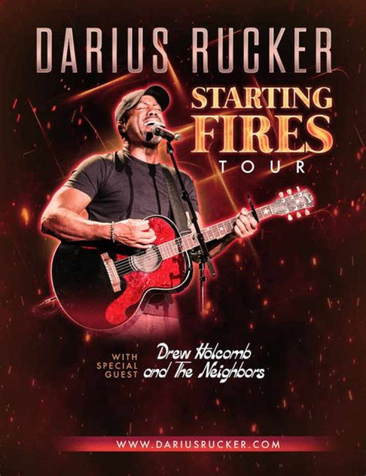 Darius Rucker Announces The ‘Starting Fires’ Tour Across North America With Drew Holcomb & The Neighbors and Drew Green