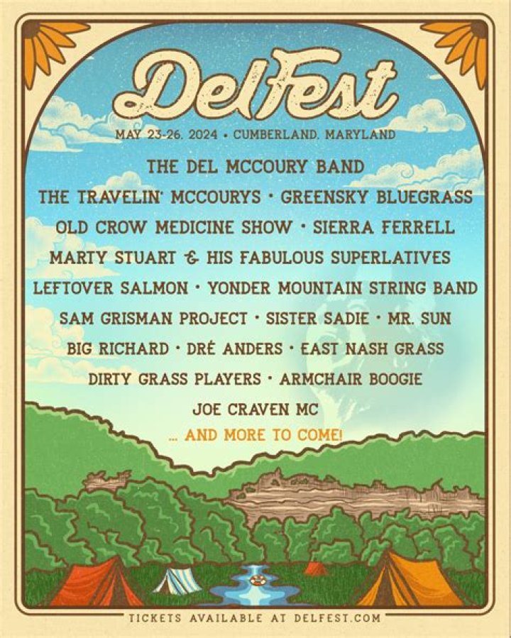 Delfest 2023 Announces Initial Lineup With St. Paul & the Broken Bones, The Infamous Stringdusters, and More