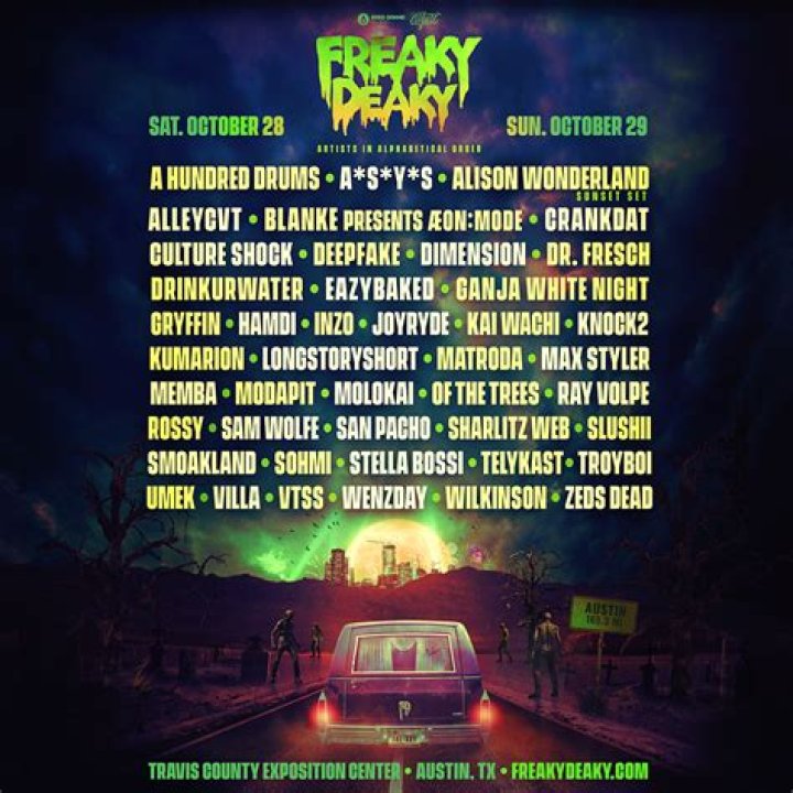 Disco Donnie Presents Announces A New Location For The 2-Day Freaky Deaky Music Festival