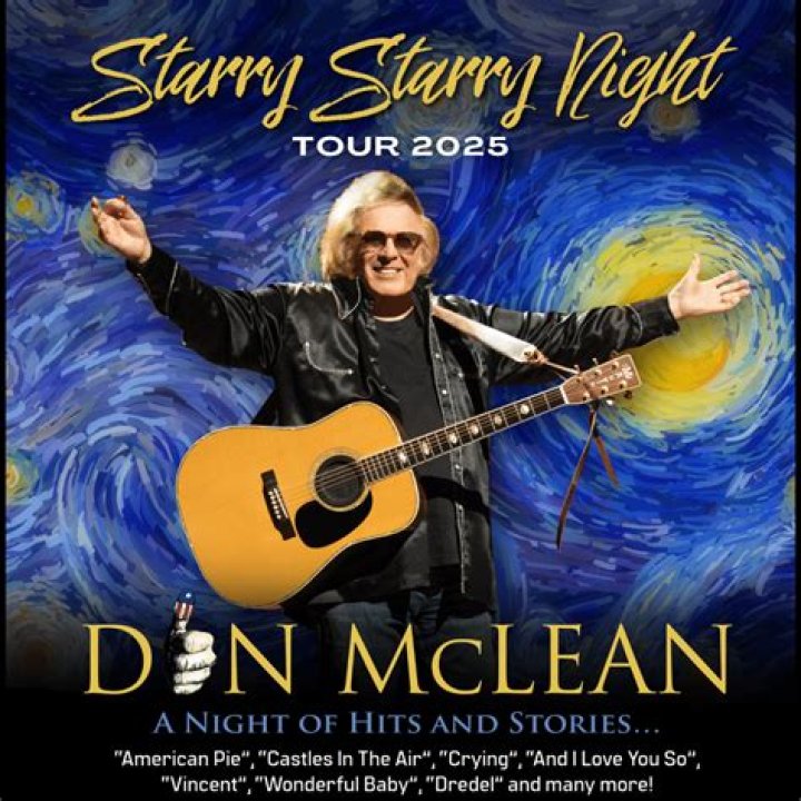 Don McLean Announces North American Tour