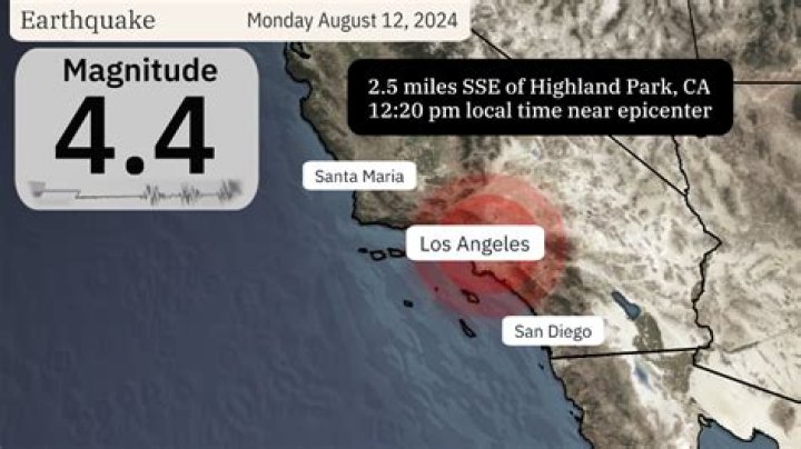 Earthquake Strikes Los Angeles – 4.4 Magnitude Quake Hits Westwood-UCLA Area