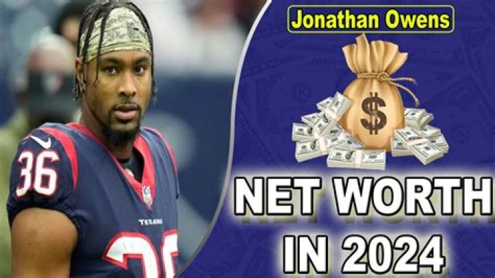 Fame | Jonathan Owens net worth and salary income estimation Jan, 2024