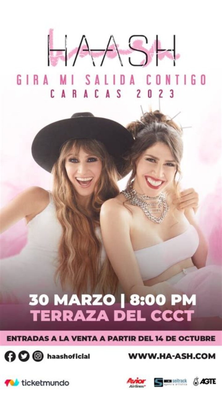 Ha*Ash Announce Mi Salida Contigo North American Tour