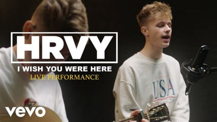 HRVY Releases 'I Wish You Were Here' Music Video