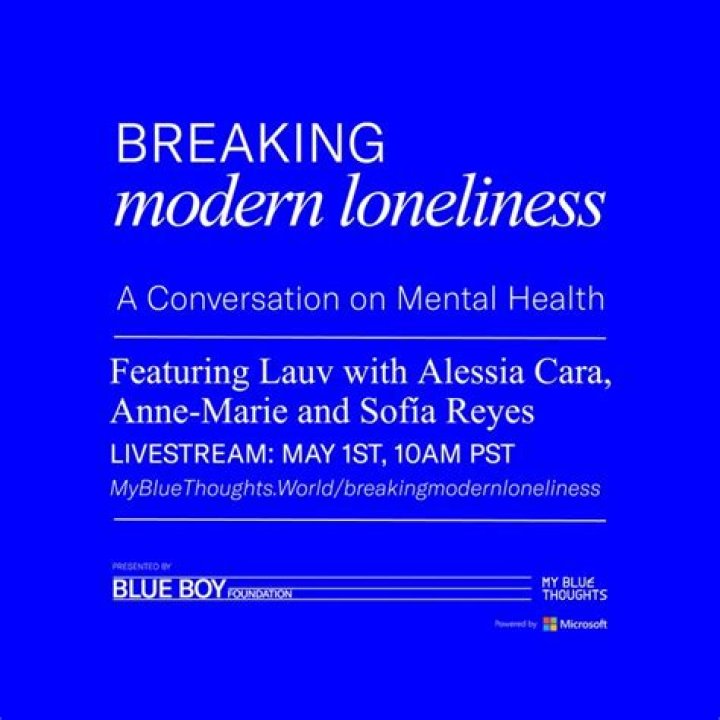 Lauv hosts online panel on mental health with Anne-Marie & Alessia Cara
