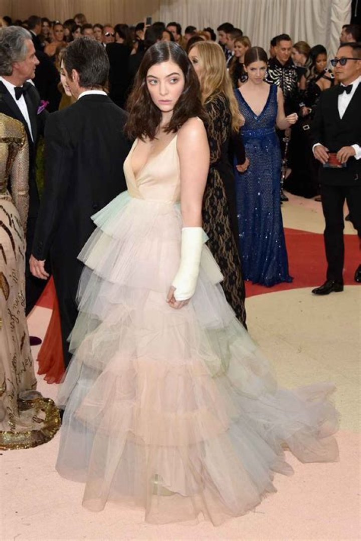 Lorde Has Wardrobe Malfunction