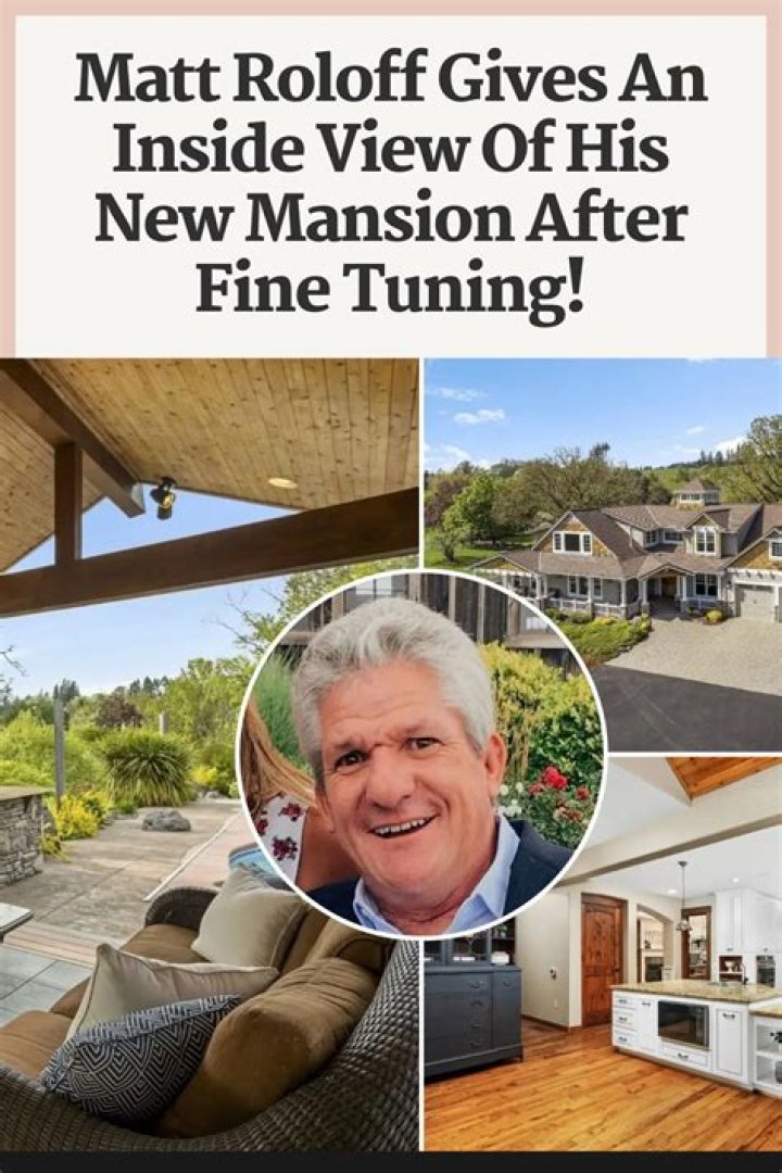 Matt Roloff Builds New Home On $4M Farm