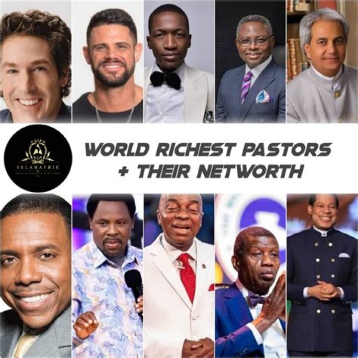 Top 20 Most Richest Pastors in The World