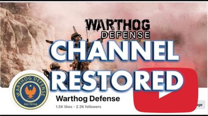 Warthog Defense Youtuber overview