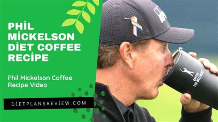 What Is Phil Mickelson's Diet?